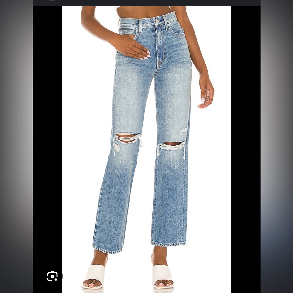 SLVRLAKE LONDON HIGH RISE STRAIGHT JEAN